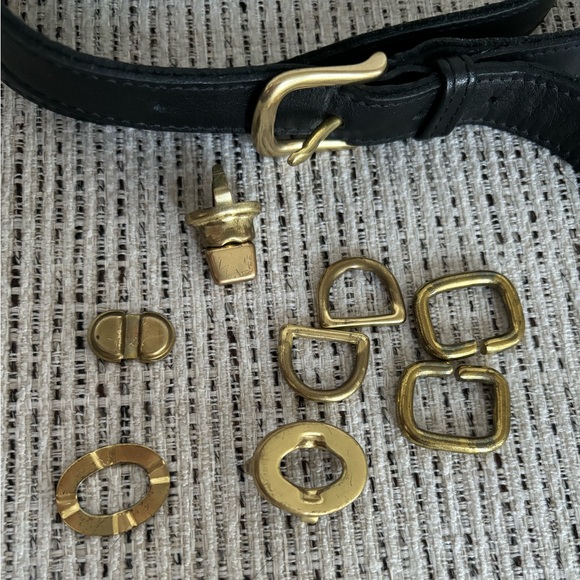 Adjustable Crossbody Purse Strap and Brass Hardware - Picture 3 of 5